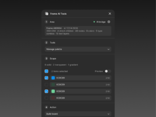 Figma plugin: Frame AI Tools