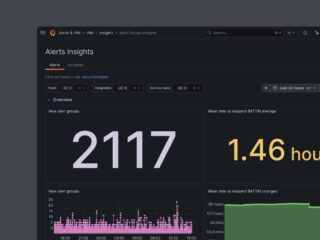 Grafana IRM insights dashboards