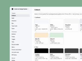 DeLibra: design systems library for humans and agents